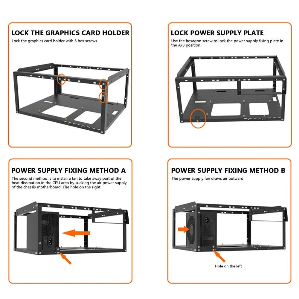 E02 Stackable Open Air Test Bench Bundle