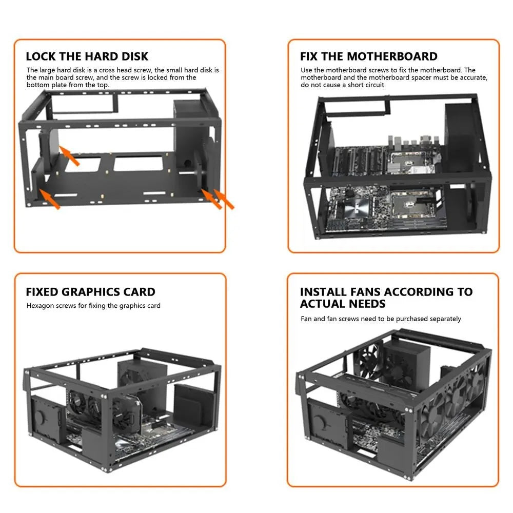 E02 Stackable Open Air Test Bench Bundle