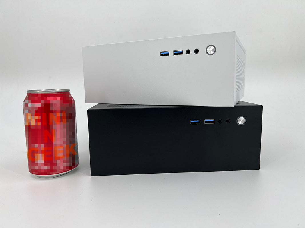 GM100 Mini PC Case 4.3L HTPC Chassis 2X USB 3.0 Fits Flex Power