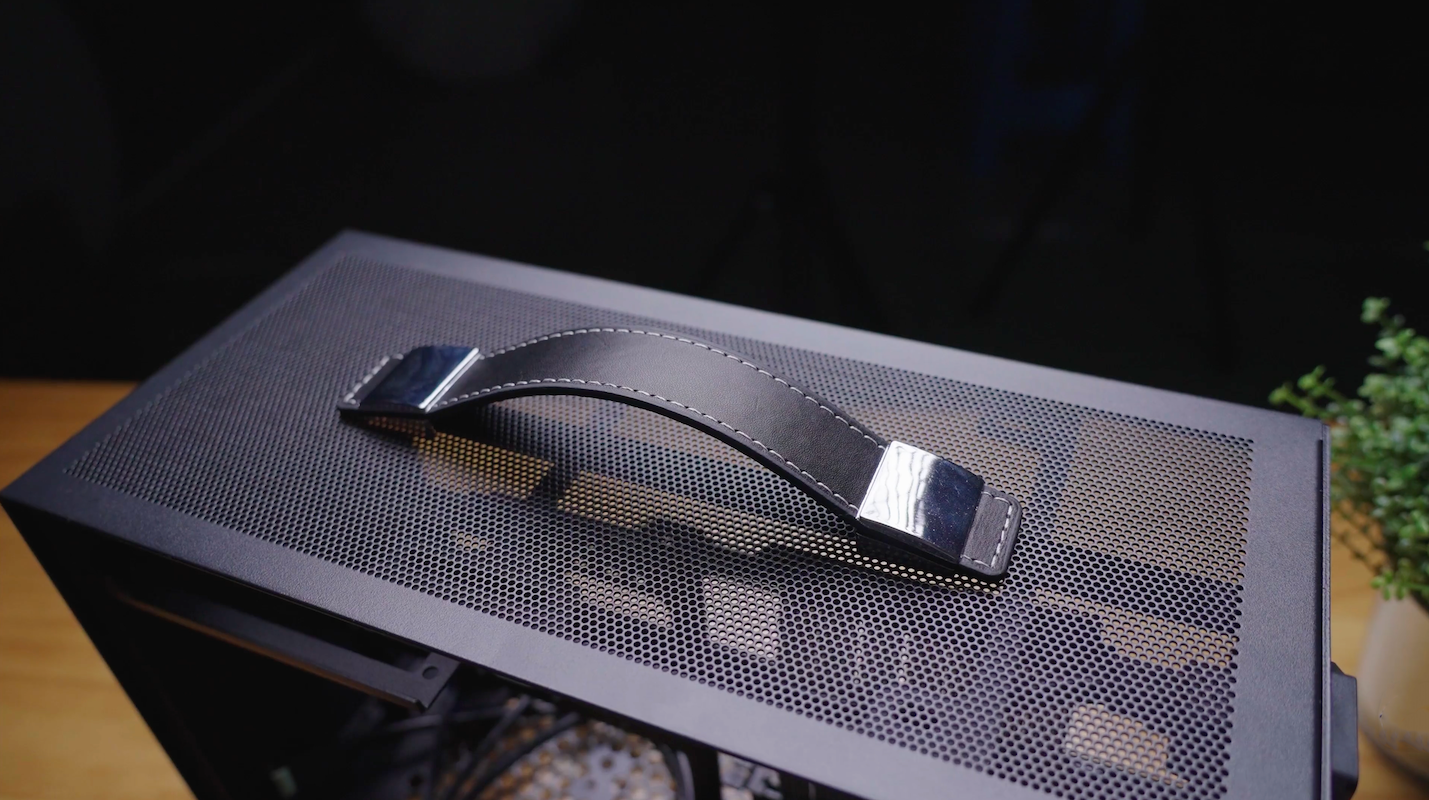 S400 Pro 10.8L Portable Mini-ITX PC Case with PCIe 4.0 Cable Fit Triple-Slot GPU